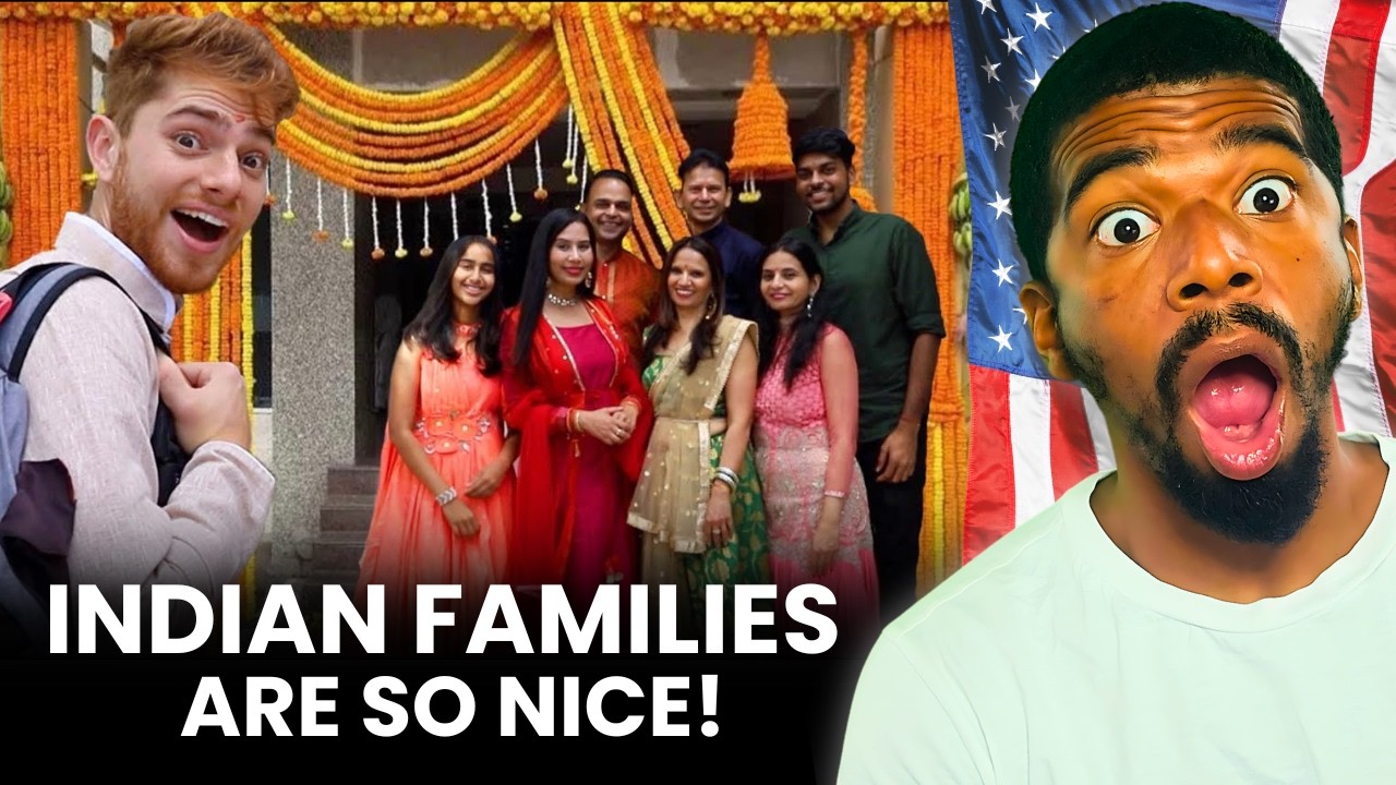 Иностранцы переехали в индийскую семью (Дивали) | Реакция иностранца