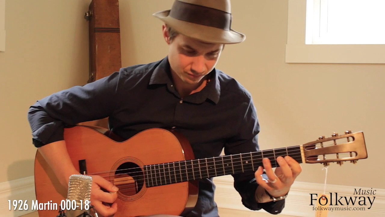 Folkway Music - 1926 Martin 000-18 - YouTube