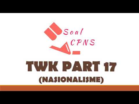  SOAL CPNS TWK NASIONALISME PART 17 YouTube