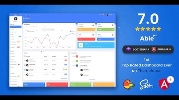 Able Pro admin v7.0 bootstrap and angular templates