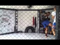 Sparring muay thai tommy x roni  graduao kruang branca ct buru 21122013