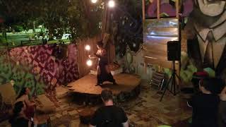 Long String Fire Leviwand || Metatropic @ Movement Sanctuary || Feb 17, 2018