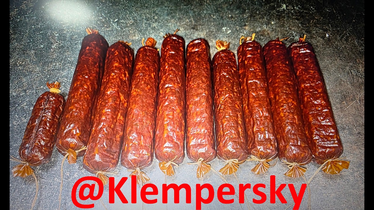 Domáca divinová saláma z muflónka