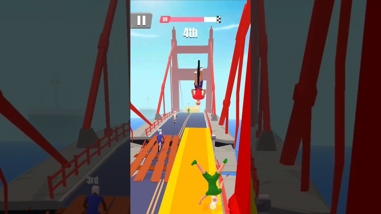 BIKE RUSH LEVEL 59 WITH FIREBIRD BIKE GOLDEN GATE 😂