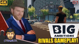 IT'S A MUCH BIGGER GAME NOW!  Big Ambitions Rivals Gameplay  01