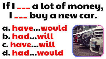 Challenging Conditionals Quiz (0,1,2 & 3) In English Grammar | Learn English