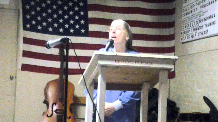 Pastor Charlene R baker  singing