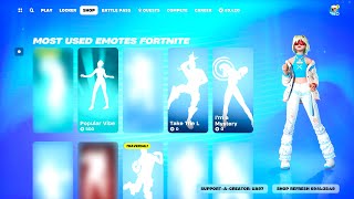 Fortnite's MOST Used Emotes C5S1!