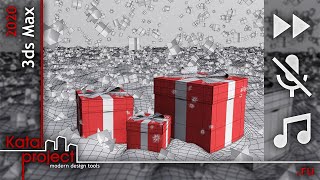 ⏩ Снегопад — Анимация Снега С Помощью Системы Частиц Particle Flow | Урок 3Ds Max | Katalproject