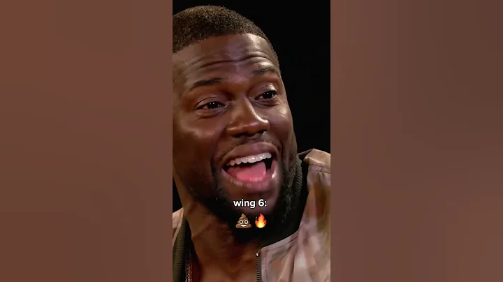 Kevin Hart's reaction to every wing on Hot Ones 🔥