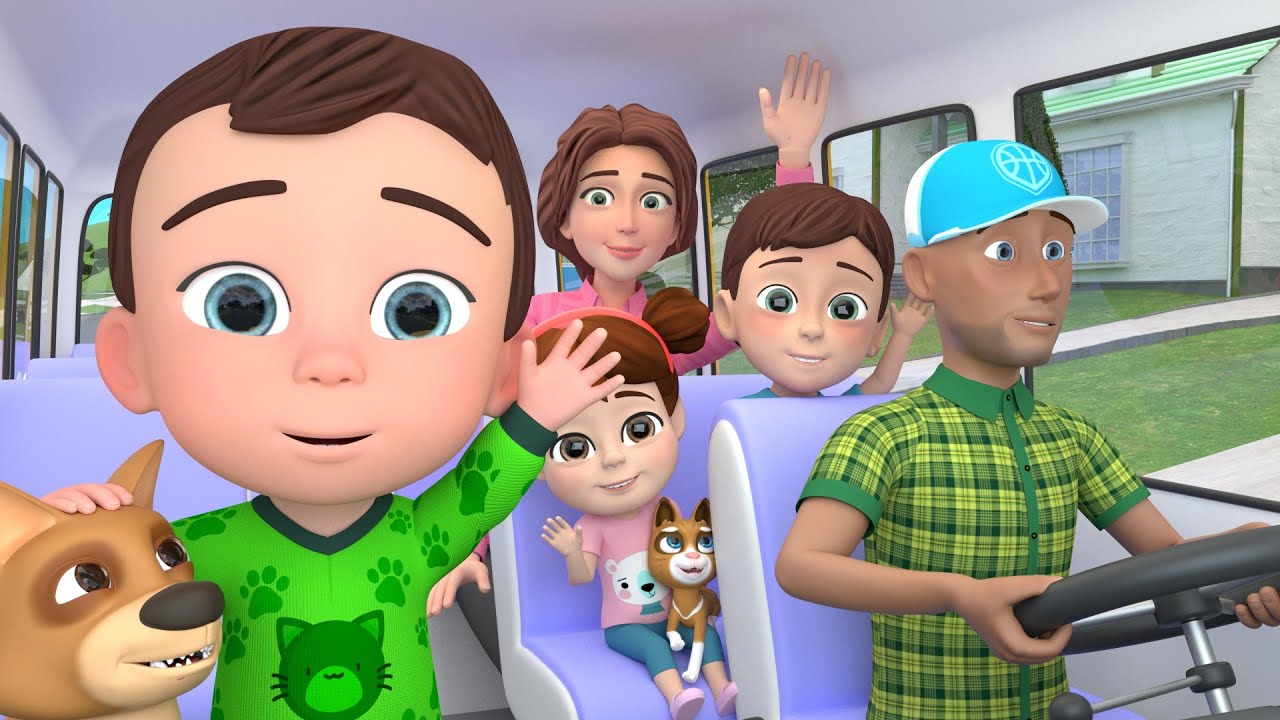 Wheels on the Bus - Baby songs - Nursery Rhymes & Kids Songs