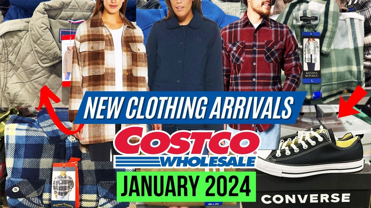 🔥COSTCO NEW CLOTHING ARRIVALS FOR 2024 (JANUARY)!!!:🚨GREAT FINDS!!! 2024 WINTER  CLOTHES 