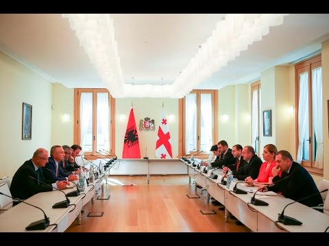 გიორგი მარგველაშვილმა ალბანეთის რესპუბლიკის პარლამენტის თავმჯდომარეს უმასპინძლა