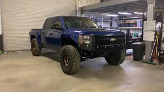 Chevy Prerunner walk around, long travel, CWF, Dirt King, ADV