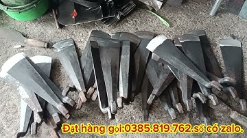 Lưỡi rầm đánh cây rèn thủ công thép nhíp ô tô các loại rầm đánh chuối đào đánh cây cảnh cây bon sai.