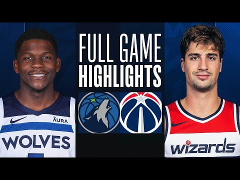 Game Recap: Timberwolves 118, Wizards 107