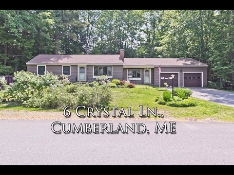6 Crystal Ln., Cumberland, ME home video tour