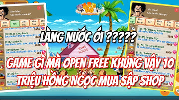 Nro HD | Sever Mới Open Free 10 Triệu Vàng Ngọc Mua Full Shop Là Có Thật Nhiều Cải Trang Mới Lạ !
