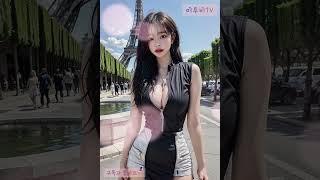 4K 세로 Lookbook 터질듯한 바디수트 Tight Bodysuit 룩북
