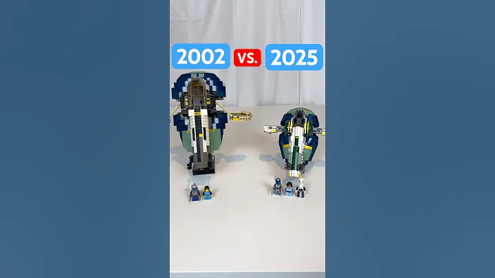 LEGO 2002 vs 2025 Jango’s Slave 1!! Which Version is Better? 🤔 #lego #legostarwars #legocomparison