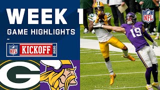 Packers vs. Vikings Week 1 Highlights | NFL 2020