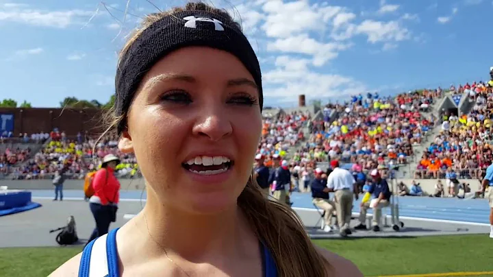 Durant's Alyssa Williams, Class 2A 3,000 Champion