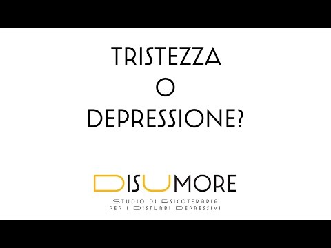 Video: Non Sono Triste, Pigro O Non Religioso. Sono Depresso