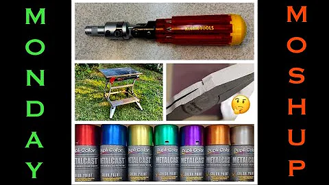 Rare Klenk Screwdriver, DupliColor Metalcast Paint...