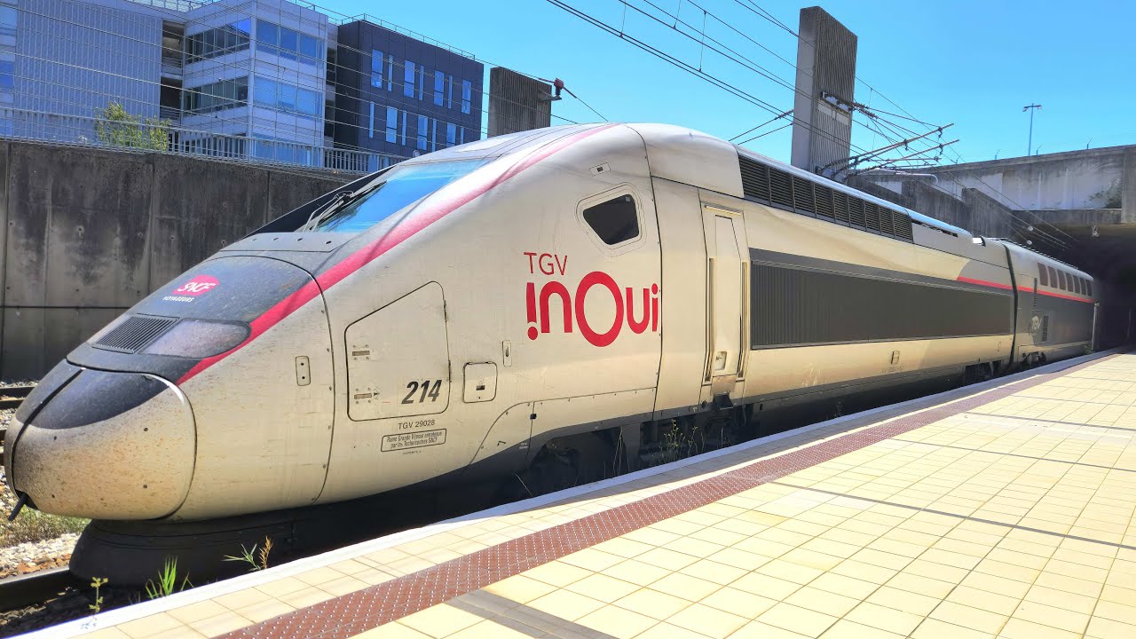 TGV inOui🚄Duplex Tallon (1ère Classe) : Massy TGV➡️Lille - Europe via la Grande Ceinture Stratégique