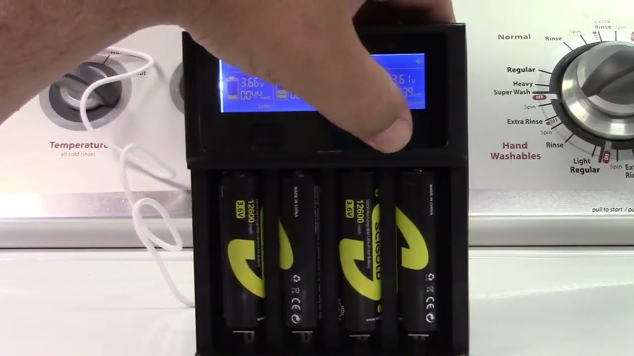 SCIGOLD Li-Ion, Ni-MH, & Ni-Zn Battery Charger Review - YouTube