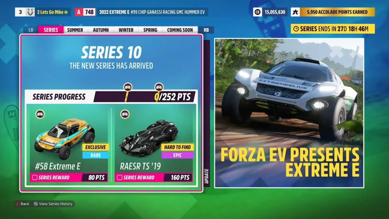 Forza Horizon 5 - Series 10 Festival Playlist! Forza EV Presents Extreme E