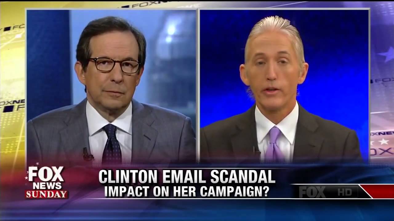 Gowdy responds to Hillary's attack: She can't blame Republicans for her woes