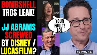 BOMBSHELL Reddit Leaks! Disney / Lucasfilm Sabatoged JJ Abrams On Star Wars The Rise Of Skywalker