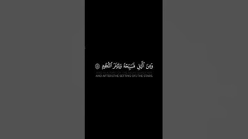 كروما قران شاشة سوداء { واصبر لحكم ربك } للقارئ مشاري العفاسي #قران_كريم #ايات #كرومات #شاشه_سوداء