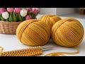 Wow !Knit &amp; Wear in 3 Days! Super Easy Knitting Pattern