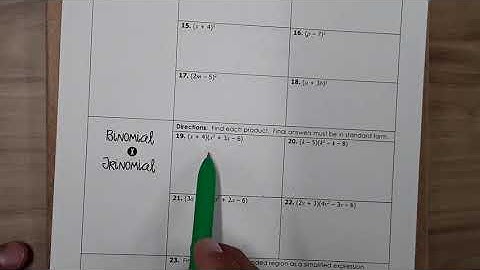 Lesson 3 FA Video instruction