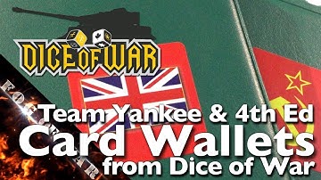 Snippet | Dice of War Card Wallets | Team Yankee & Flames of War
