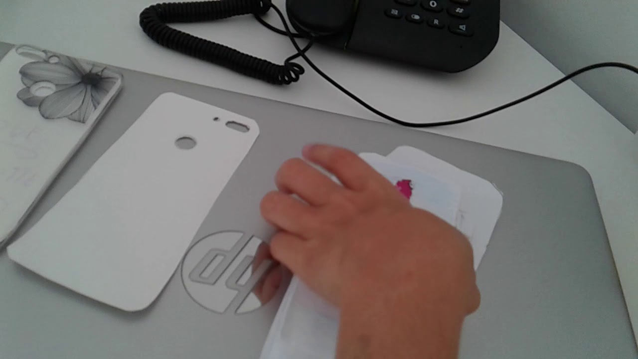 Présentation de mon téléphone en papier + des coque en papier - YouTube