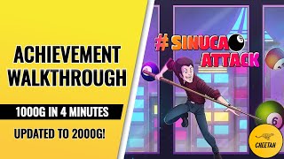 #SinucaAttack - UPDATED TO 2000G! Achievement Walkthrough (1000G IN 4 MINUTES)