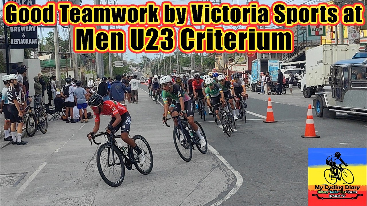 Good Teamwork by Victoria Sports at Men U23 Crit. | 2026 National Road Championship |MyCyclingDiary