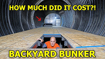 BACKYARD BUNKER PART 7 - WHAT DID IT COST?!