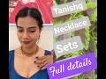 Tanishq Necklace sets #shorts #tanishq #viral #mia #youtubeshortsnew #trending #ytshorts #goldenbuzz