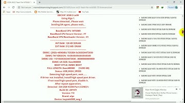 ICON IM22 Flash File MT6580 7.0 Firmware