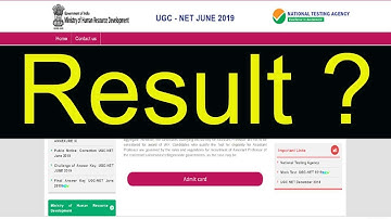 Result of UGC NET June 2019 | Final Answer Key | Cut off Marks of UGC NET