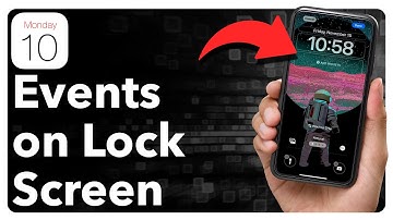 How To Show Calendar Events On iPhone Lock Screen