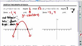 U3 7 Graphing Polynomials Notes