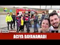 Acıya dayanamadı