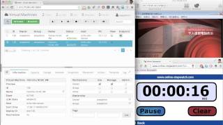 Celebrity Live migration -  Windows VM with SDN Network Environment  on Ezilla 3.0 platform Profile