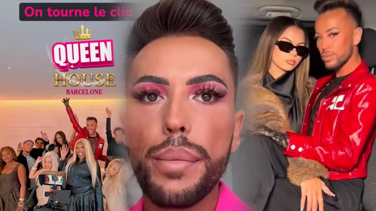 Les backtstages du clip de la quenn house - grosse embrouille kayliah et Sarah pour jd