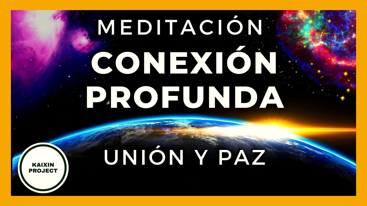 Meditacion Guiada Profunda para Conectar con el Universo 💫 Paz Interior ...